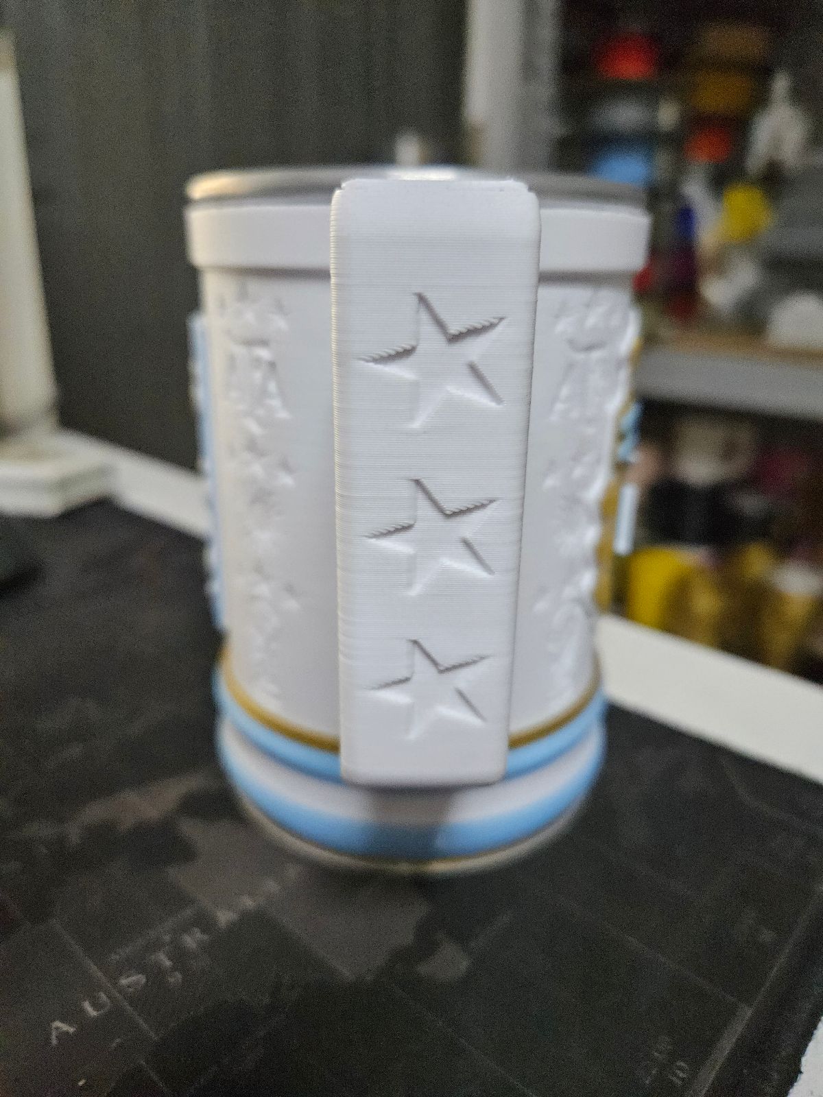 vaso Chop Selección Argentina 500ml Blanco 5